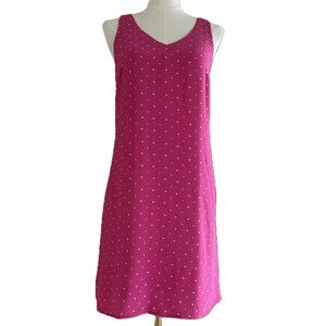 LOFT Pink Polka Dot Dress